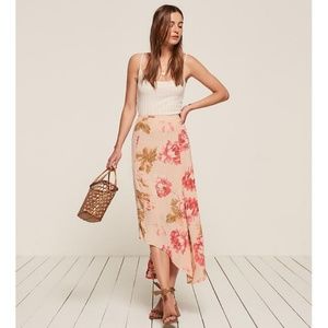 The Reformation Wilde Skirt in Bethany Size 6